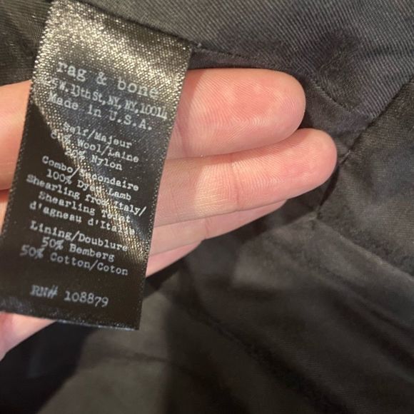 🌵 Host Pick🌵 Rag and Bone wool biker jacket - Picture 14 of 15